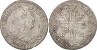 France 1/12 Ecu aux 8 L Louis XIV, Paris, reformed, Silver -