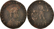 Follis Coin, Valentinian II, Siscia, Copper, RIC:IX 26b2 -
