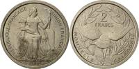 New Caledonia 2 Francs Coin, Paris, Copper-nickel, KM:E9 -