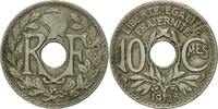 France 10 Centimes Coin, Lindauer, Paris, Copper-nickel -