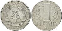 GERMAN-DEMOCRATIC REPUBLIC Pfennig Coin, Berlin, Aluminum -