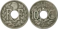 France 10 Centimes Coin, Lindauer, Poissy, Copper-nickel -