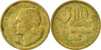 France 10 Francs Coin, Guiraud, Beaumont - Le Roger -
