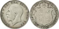 Great Britain 1/2 Crown Coin, George V, Silver, KM:818.1a -