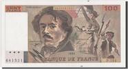 France 100 Francs Banknote, 100 F 1978-1995 ''Delacroix'' -