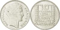 France 10 Francs Coin, Turin, Paris, Silver, KM:878 -