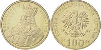 Poland 100 Zlotych Coin, Warsaw, Copper-nickel, KM:167 -