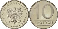 Poland 10 Zlotych Warsaw, Copper-nickel, KM:152.1 -