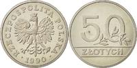 Poland 50 Zlotych Warsaw, Copper-nickel, KM:216 -