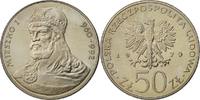 Poland 50 Zlotych Warsaw, Copper-nickel, KM:100 -