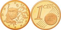 France Euro Cent Copper Plated Steel, KM:1282 -
