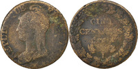 France 5 Centimes Coin, Dupré, Limoges, Bronze, KM:640.7 -