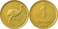 Argentina Centavo Coin, Brass, KM:96.2 -