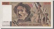 France 100 Francs Banknote, 100 F 1978-1995 ''Delacroix'' -