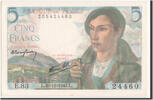 France 5 Francs Banknote, 5 F 1943-1947 ''Berger'' -
