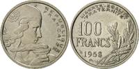 France 100 Francs Coin, Cochet, Copper-nickel, KM:919.1 -