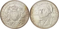 San Marino 5 Euro Silver, KM:472 -