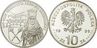 Poland 10 Zlotych Coin, Warsaw, Silver, KM:362 -
