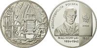 Poland 10 Zlotych Coin, Warsaw, Silver, KM:432 -