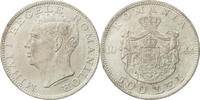 Romania 500 Lei Coin, Mihai I, Silver, KM:65 -