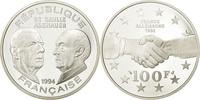 France 100 Francs Coin, Silver, KM:1046, Gadoury:C89 -