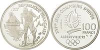 France 100 Francs Coin, Silver, KM:994, Gadoury:C18 -
