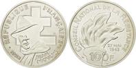 France 100 Francs Coin, Silver, KM:1023, Gadoury:C39 -
