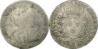 France 1/2 Ecu Coin, Louis XV, Nantes, Silver, Gadoury:313 -