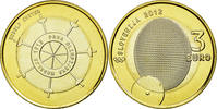 Slovenia 3 Euro Coin, Bi-Metallic, KM:109 -