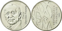 France 5 Francs Coin, Mendès France, Paris, ESSAI, Nickel -