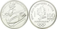France 100 Francs Coin, ESSAI, Silver, KM:981, Gadoury:C9 -
