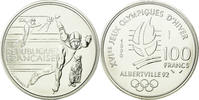 France 100 Francs Coin, ESSAI, Silver, KM:980, Gadoury:C7 -