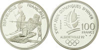 France 100 Francs Coin, Proof, Silver, KM:984, Gadoury:C13 -