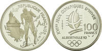 France 100 Francs Coin, Proof, Silver, KM:994, Gadoury:C18 -