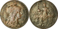 France 10 Centimes Coin, Dupuis, Paris, Bronze, KM:843 -