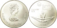 Canada 5 Dollars Coin, Elizabeth II, Royal Canadian Mint, Ottawa, MS 63 -