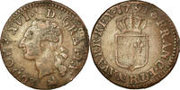 France Liard Coin, Louis XVI, Rouen, Copper, KM:585.3 -