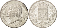 France 5 Francs Coin, Louis XVIII, Louis XVIII, Paris -
