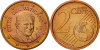 VATICAN CITY 2 Euro Cent Copper Plated Steel, KM:376 -
