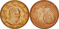 VATICAN CITY 5 Euro Cent Copper Plated Steel, KM:377 -