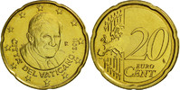 VATICAN CITY 20 Euro Cent Brass, KM:386 -