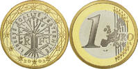 Euro 2003 Paris Frankreich Münze, STGL, Bi-Metallic, KM:1288 STGL