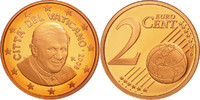 VATICAN CITY 2 Euro Cent Copper Plated Steel, KM:376 -