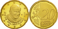 VATICAN CITY 20 Euro Cent Brass, KM:386 -