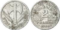 France 2 Francs Coin, Bazor, Castelsarrasin, Aluminum -