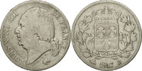 France 2 Francs Coin, Louis XVIII, Louis XVIII, Rouen -