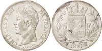 France 5 Francs Coin, Charles X, Lille, Silver, KM:728.13 -