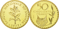 Rwanda 50 Francs Coin, Brass, KM:E7 -