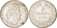 France 5 Francs Coin, Louis-Philippe, Paris, Silver -