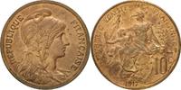 France 10 Centimes Coin, Dupuis, Paris, Bronze, KM:843 -
